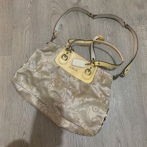 Coach Ashley Horse & Carriage Carryall Purse Bag